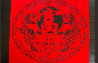 武漢三工激光打標機，革新多張宣紙鏤空切割技術